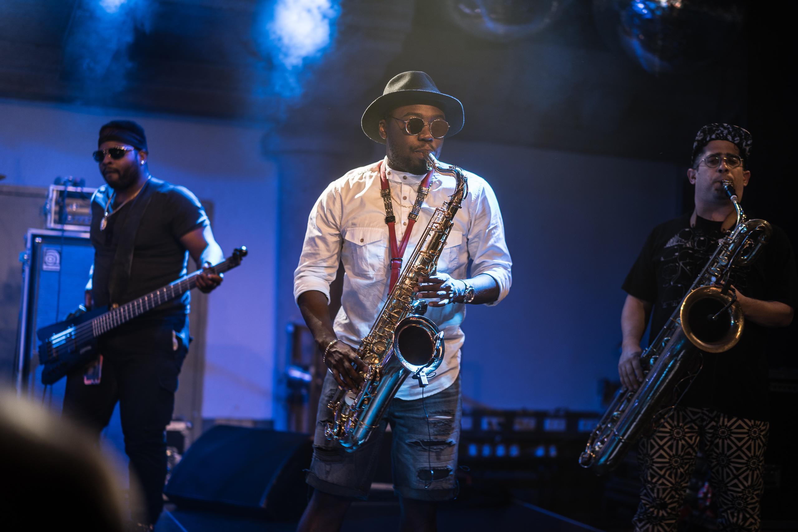 Trombone Shorty & Orleans Avenue — photograph 1 of 21, concert photography by Robert Bucher