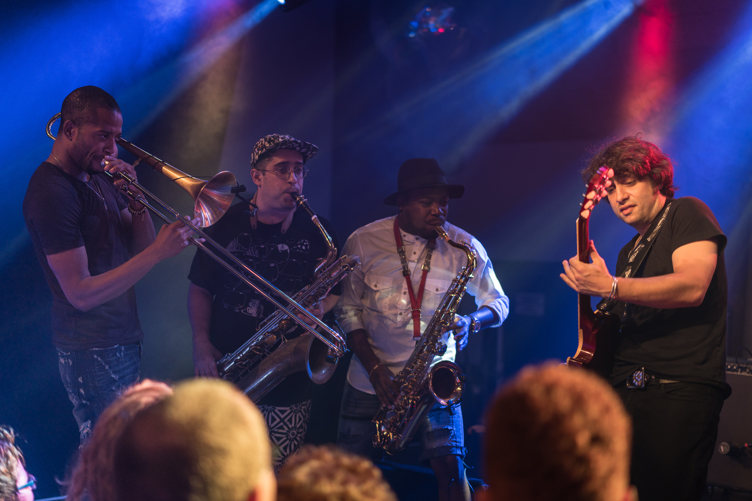 Trombone Shorty & Orleans Avenue — photograph 8 of 21, concert photography by Robert Bucher