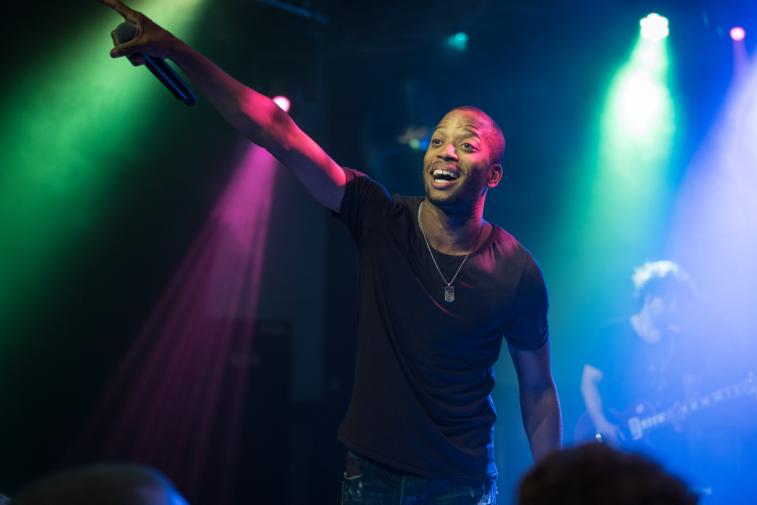 Trombone Shorty & Orleans Avenue — photograph 3 of 21, concert photography by Robert Bucher