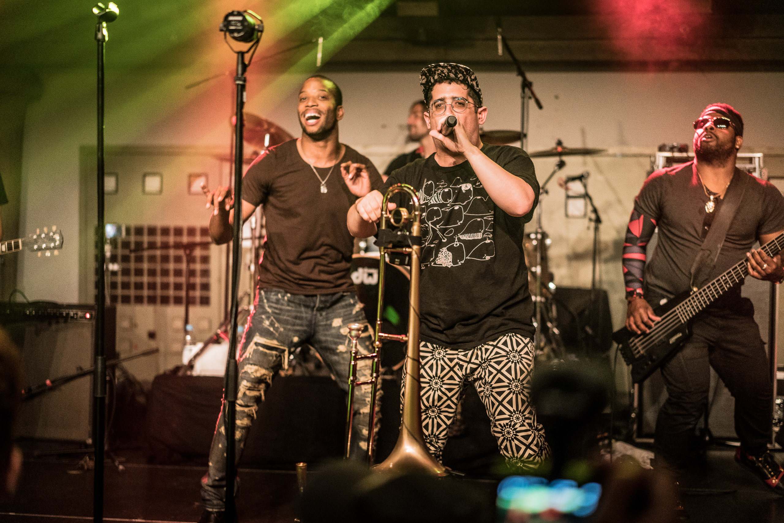 Trombone Shorty & Orleans Avenue — photograph 4 of 21, concert photography by Robert Bucher